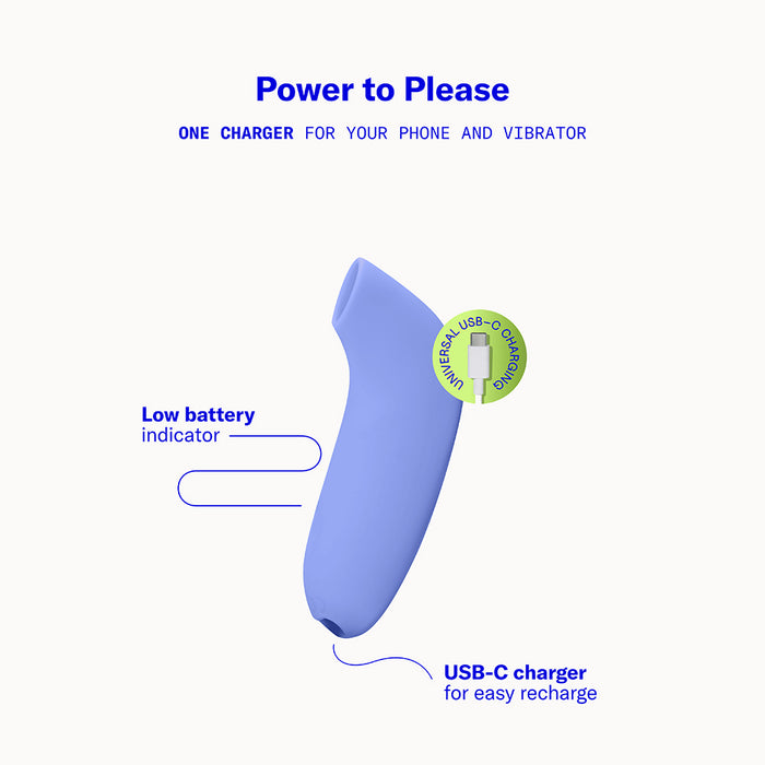 Dame Aer Suction Toy Periwinkle