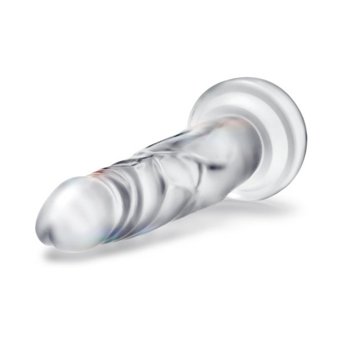 B Yours Diamond Crystal 7 in. Dildo Clear