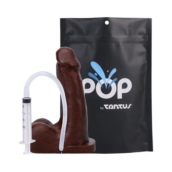 Tantus POP n' Play Squirting Packer Espresso (Bag)