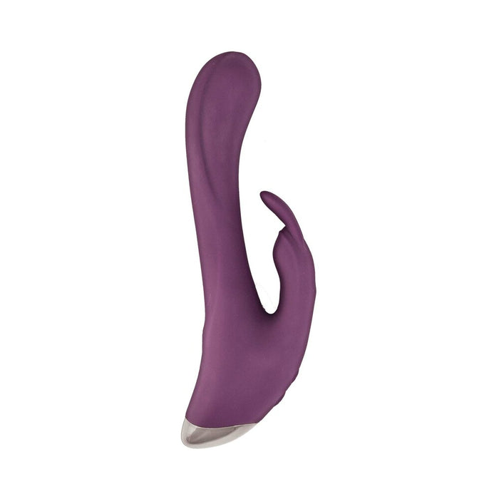 Princess Bunny Tickler Dual Stimulator Silicone Purple