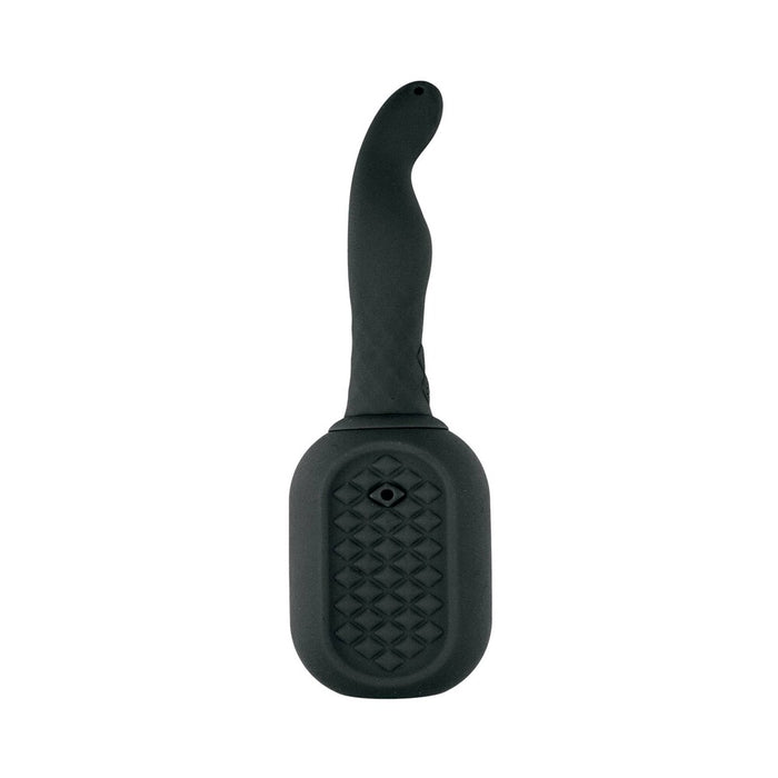 Nasstoys Vibrating Douche Rechargeable Silicone Black