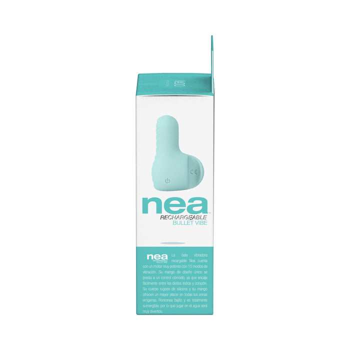 Vedo Nea Rechargeable Finger Vibe Tease Me Turquoise