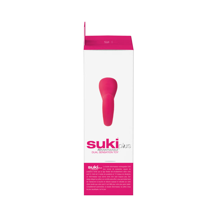 Vedo Suki Plus Rechargeable Dual Sonic Vibe Foxy Pink