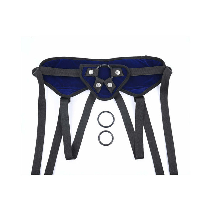 Sportsheets Lush Adjustable Cobalt Strap-On Harness