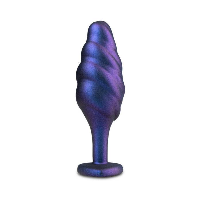 Anal Adventures Matrix Silicone Bumped Bling Plug Sapphire