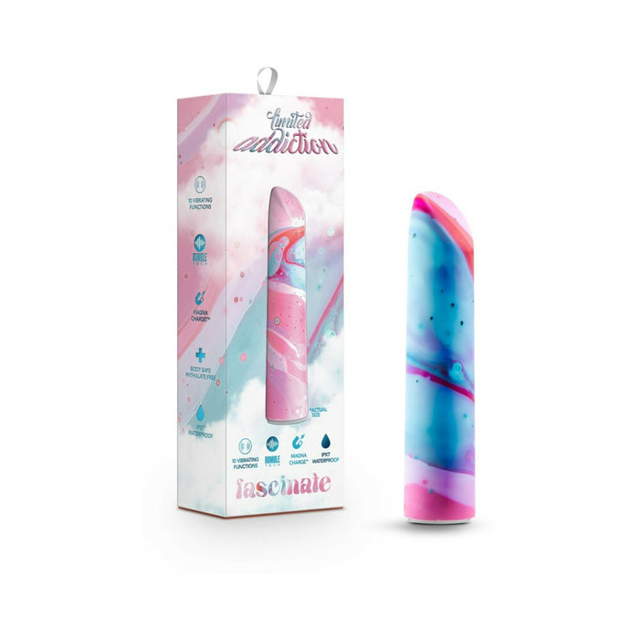 Blush Limited Addiction Fascinate Power Vibe Rechargeable Bullet Peach