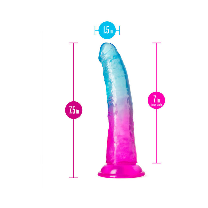 Blush B Yours Beautiful Sky 7 in. Dildo with Suction Cup Sunset