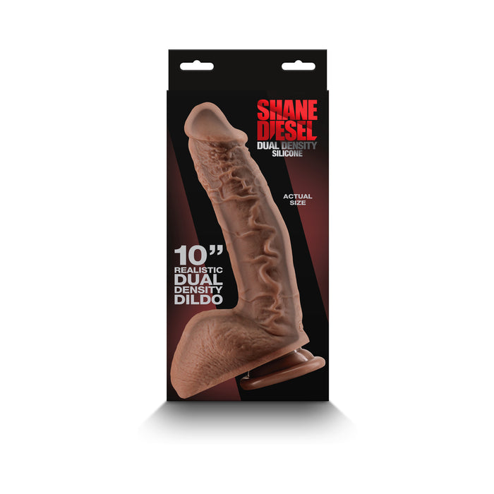 Shane Diesel Dual Density Silicone 10 in. Dildo