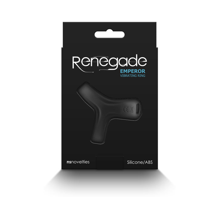 Renegade Emperor Vibrating Ring Black
