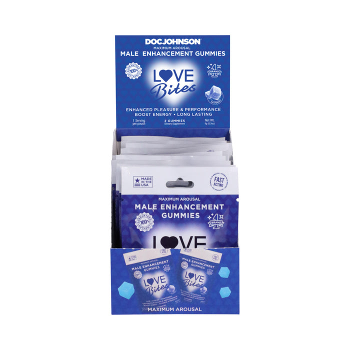 Love Bites Male Enhancement Gummies 2-Pack 12-Piece Display