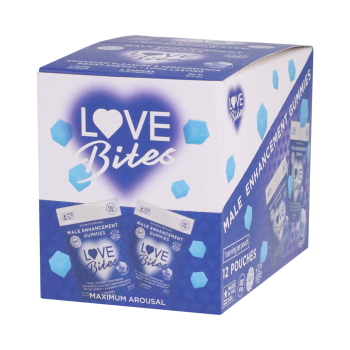 Love Bites Male Enhancement Gummies 2-Pack 12-Piece Display