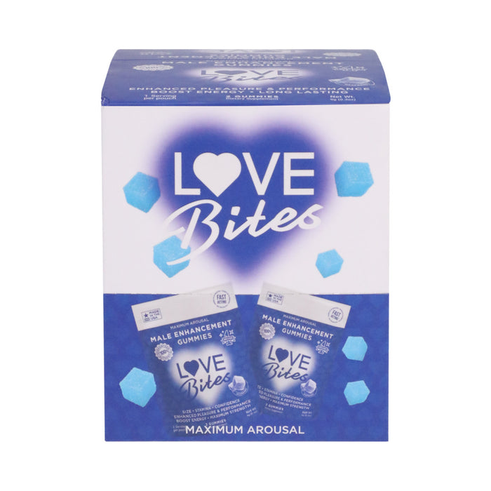 Love Bites Male Enhancement Gummies 2-Pack 12-Piece Display