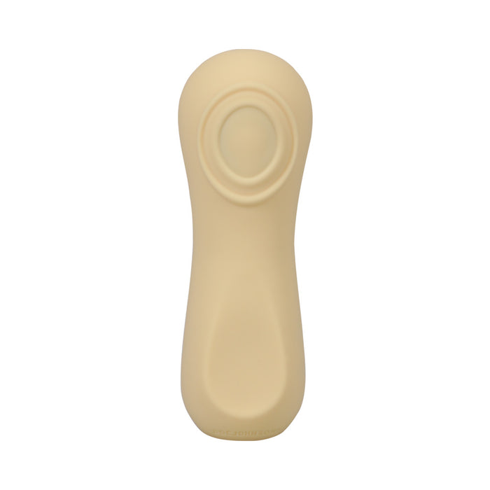 RITUAL Sol Rechargeable Silicone Pulsating Vibrator Yellow