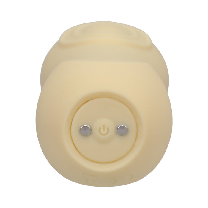 RITUAL Sol Rechargeable Silicone Pulsating Vibrator Yellow