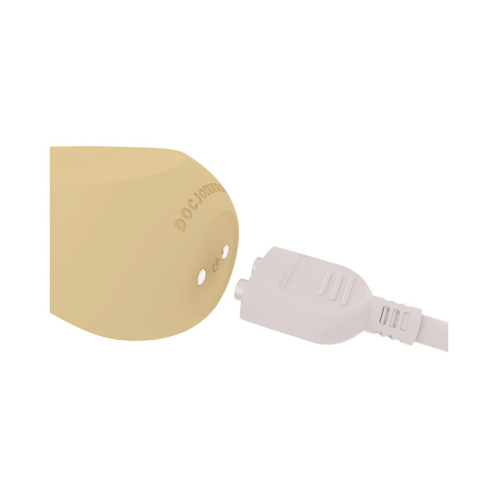 RITUAL Sol Rechargeable Silicone Pulsating Vibrator Yellow