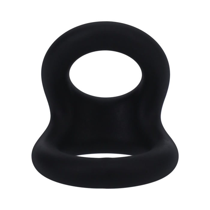 Tantus Uplift C-Ring Cock and Ball Sling Onyx
