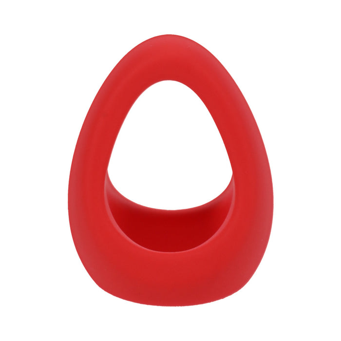 Tantus Stirrup C-Ring Cock and Ball Sling Crimson