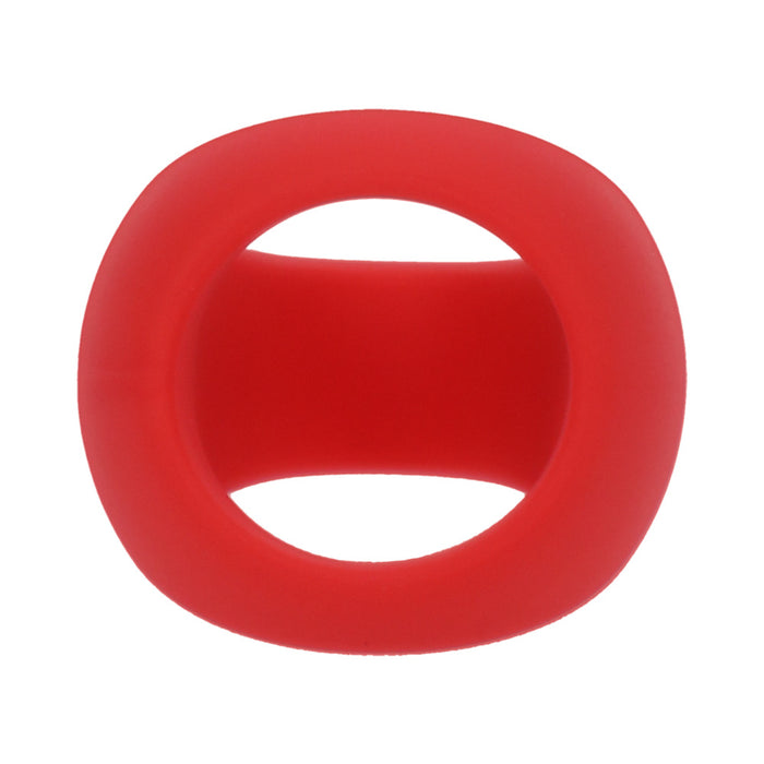 Tantus Stirrup C-Ring Cock and Ball Sling Crimson