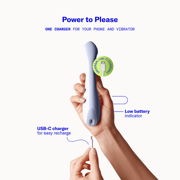 Dame Arc G-Spot Vibrator Ice