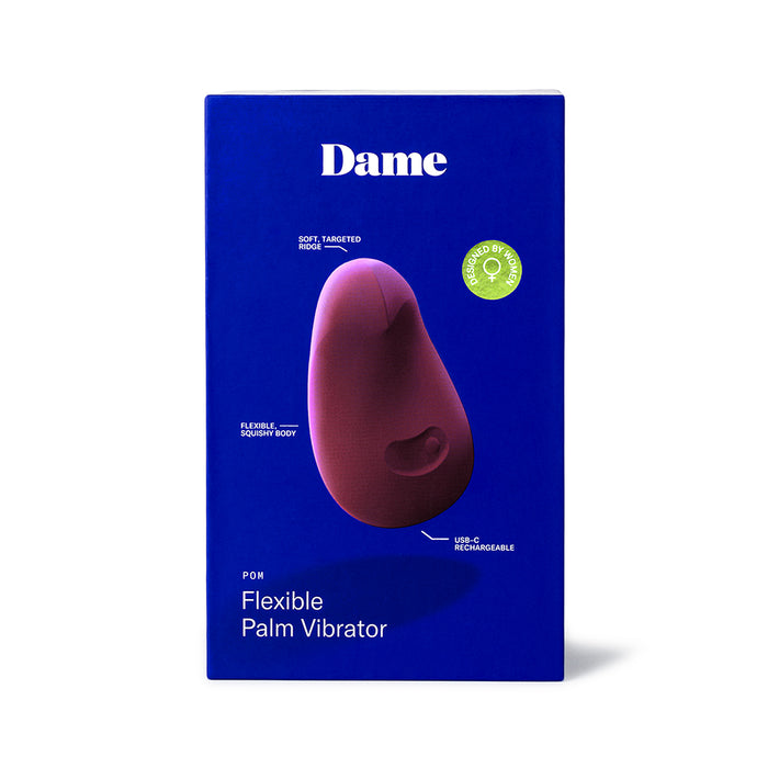 Dame Pom Flexible Vibrator Plum
