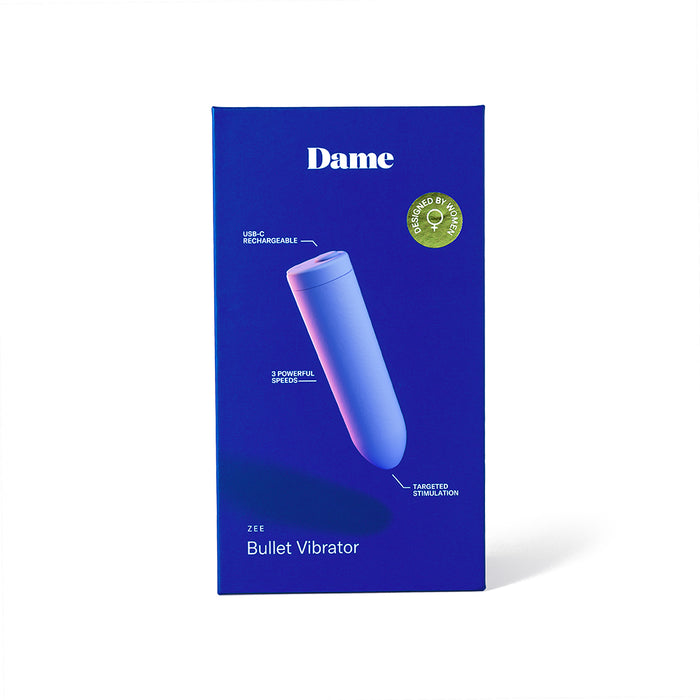Dame Zee Bullet Vibrator Periwinkle