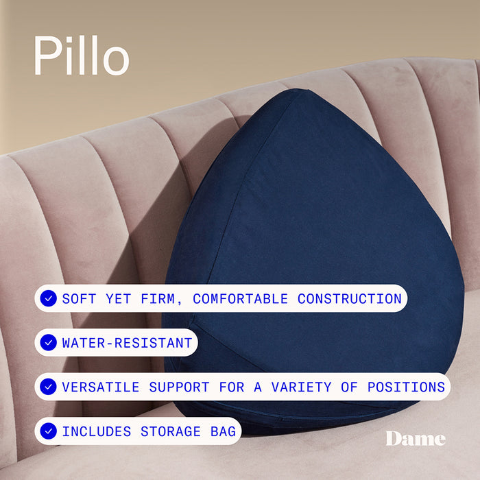 Dame Pillo Sex Pillow Indigo