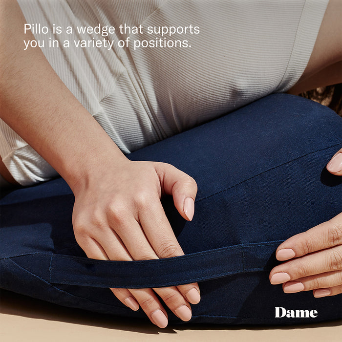 Dame Pillo Sex Pillow Indigo
