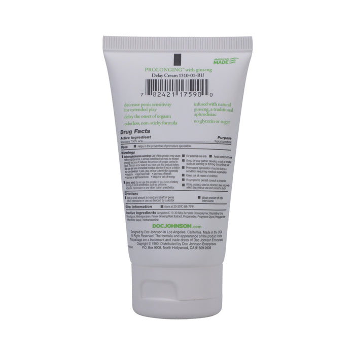 Proloonging Creme 5oz. Tube