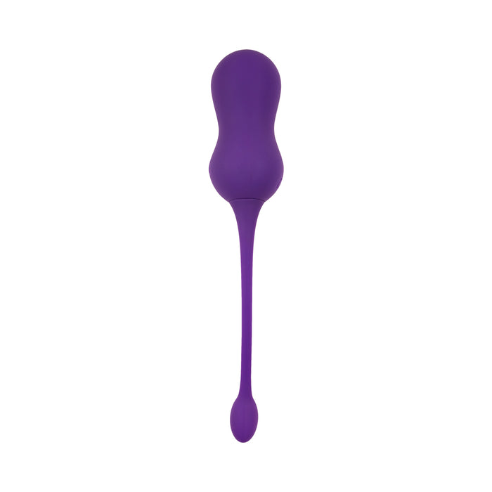 Playboy Double Time Rechargeable Remote Controlled Vibrating Silicone Dual Kegel Balls Acai