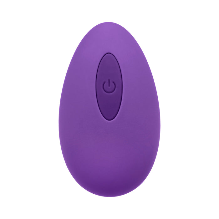 Playboy Double Time Rechargeable Remote Controlled Vibrating Silicone Dual Kegel Balls Acai