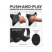 Body Dock G-Spot Pro Vibrating Silicone Strap-On Harness