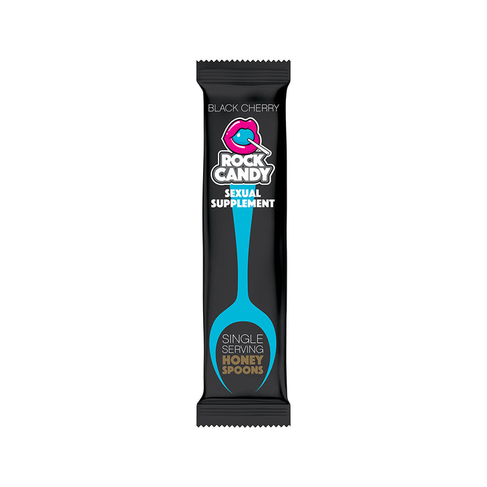 Rock Candy Honey Spoon Supplement Black Cherry 24-Piece Display