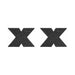 Bijoux Indiscrets Flash Reusable Glitter Pasties Cross Black