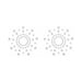 Bijoux Indiscrets Mimi Rhinestone Pasties Circles Pearl