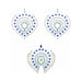 Bijoux Indiscrets Flamboyant Rhinestone Body Decorations Blue/Green