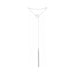 Bijoux Indiscrets Magnifique Tickler Pendant Silver