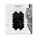 Nippies Basic Black Crosses Pasties Size C