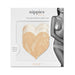 Nippies Basic Creme Hearts Pasties Size C