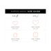 Nippies Basic Creme Hearts Pasties Size C