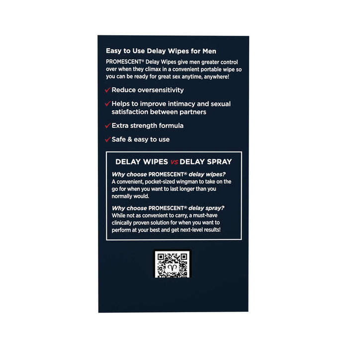 Promescent Delay Wipes 7-Pack