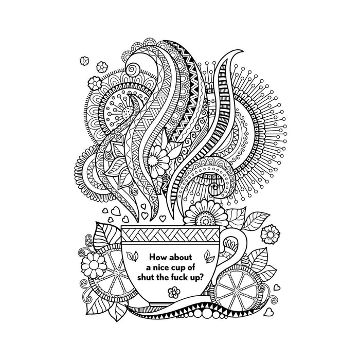 The Swear Word Coloring Book