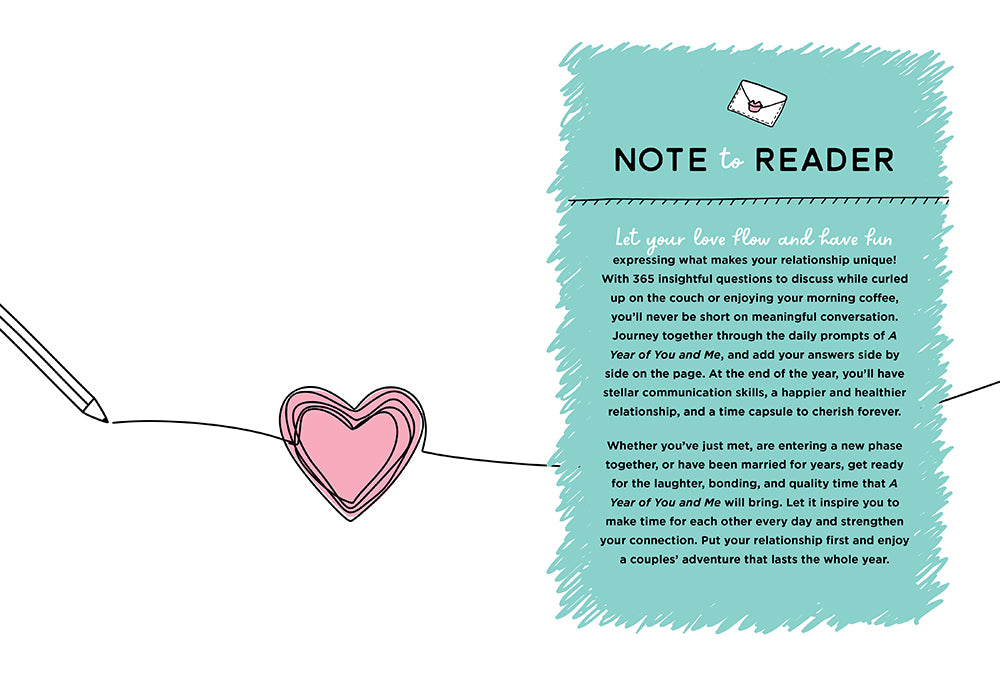 A Year of You & Me Journal