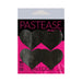 Pastease Petites Liquid Hearts Pasties Black 2-Pack