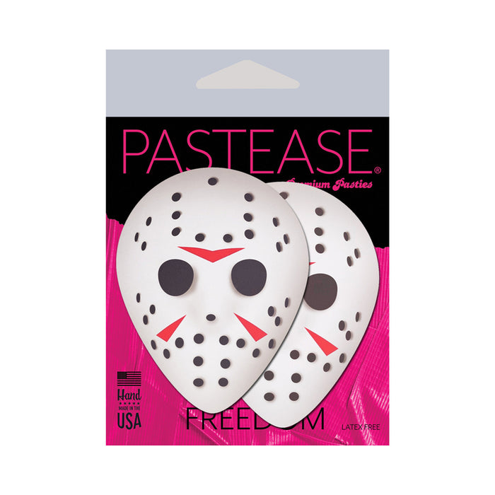 Pastease Halloween Jason Hockey Mask Pasties