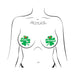Pastease Fuck Me I'm Irish Shamrock Pasties
