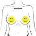 Pastease Happy Smiley Face Pasties Yellow