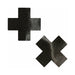 Pastease Everyday Reusable Crosses Pasties Black
