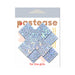 Pastease Crystal Sparkling Crosses Pasties Silver