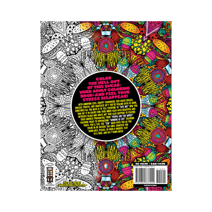 Bite Me, I'm Coloring! Book