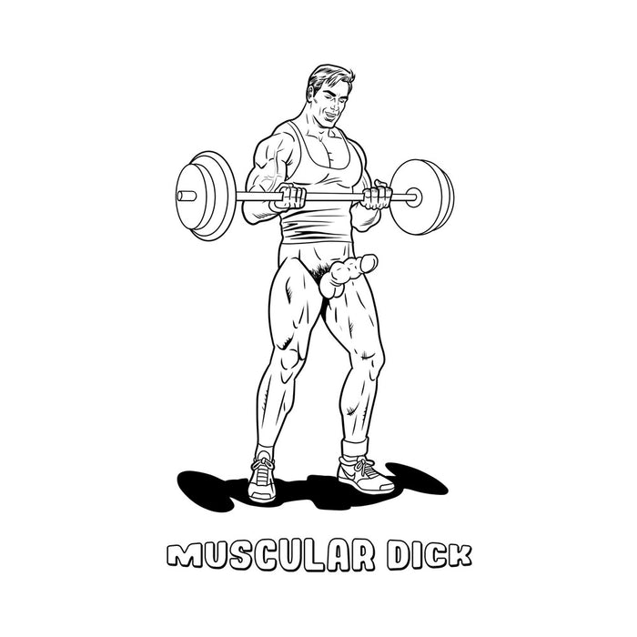 Huge Dicks Coloring Book